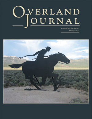 spring 2011 Overland Journal cover